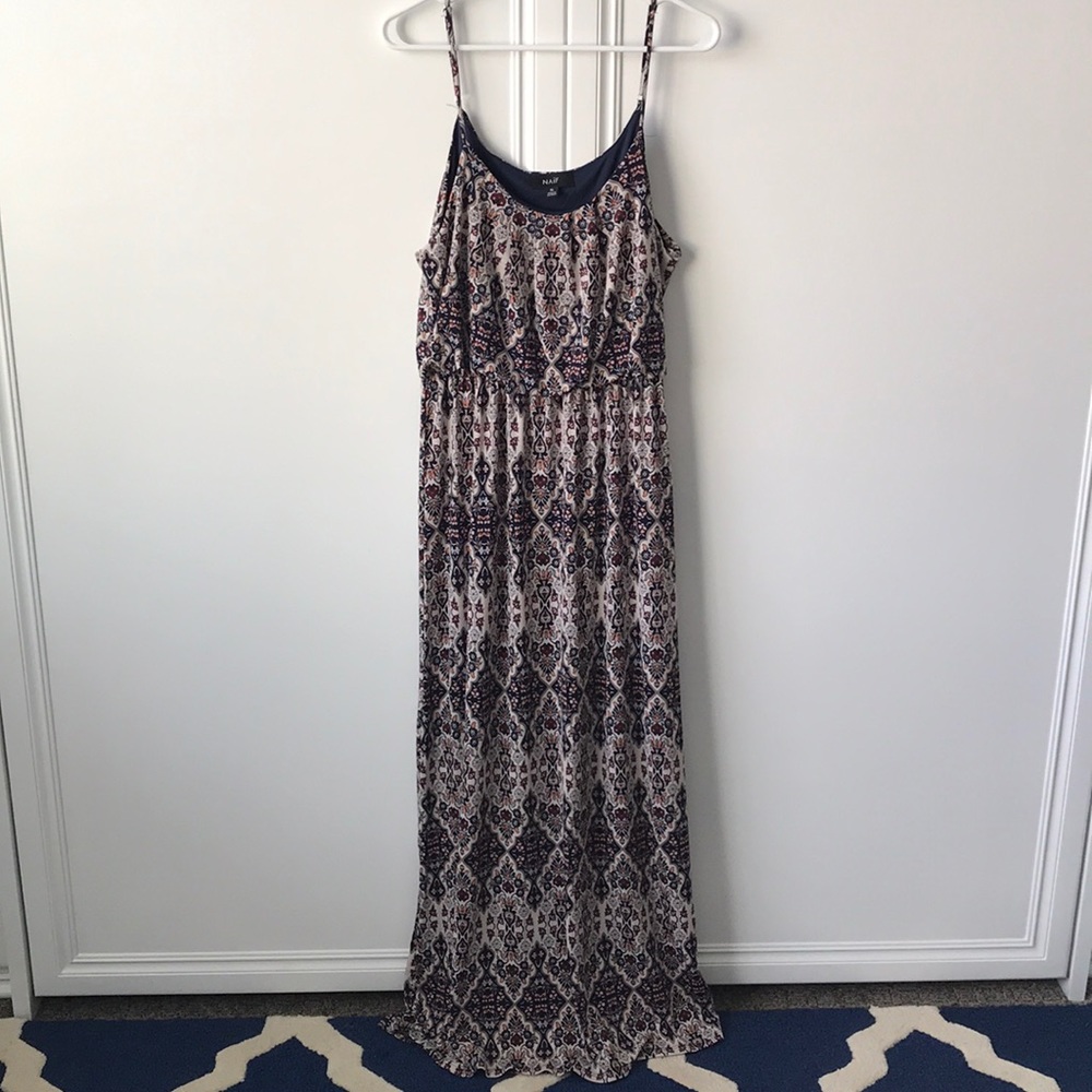 Cute boho print maxi dress Sz XL